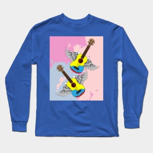 Favorite Instrument Guitar Grand Piano Long Sleeve T-Shirt